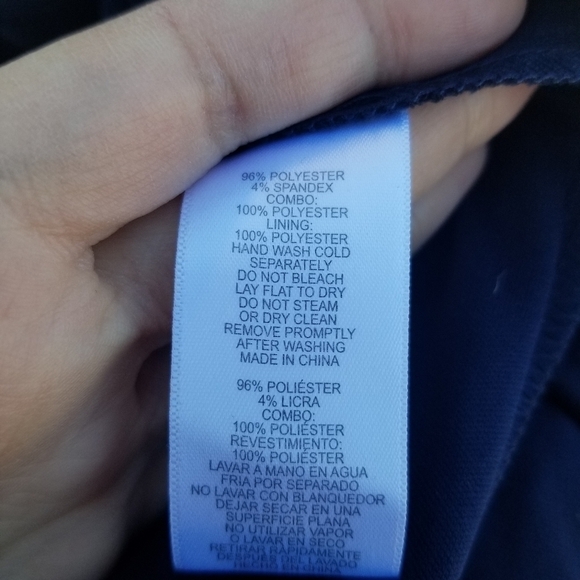 NWT Alex Evenings Brocade Bodice Empire Waist Gown navy size 16 - Picture 9 of 9